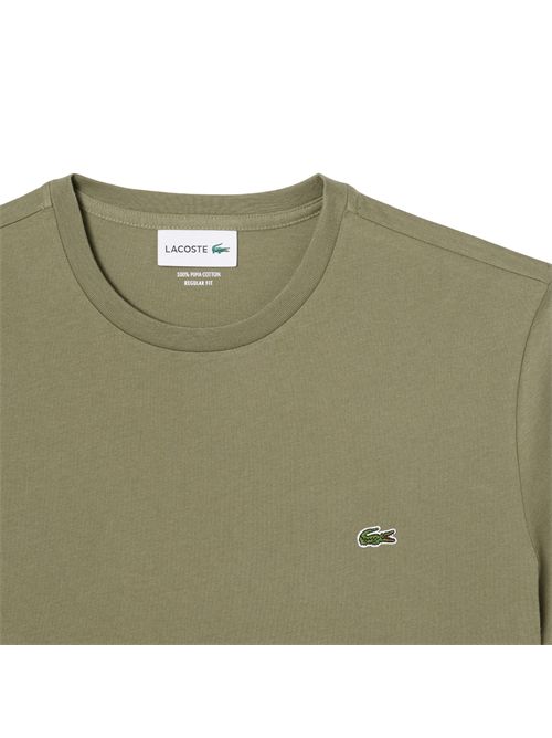 t-shirt lacoste | TH6709BMY VERDE